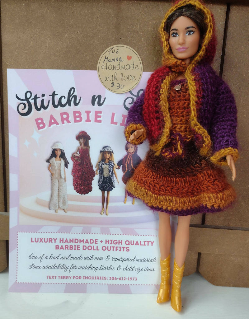 The Hanna Barbie Doll Outfit – The Hobnobber