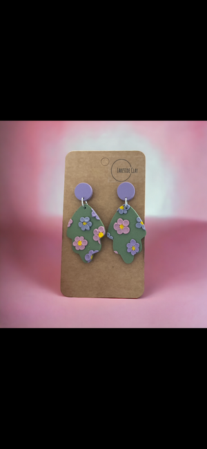 Lavender Fields Earrings available at 33rd St