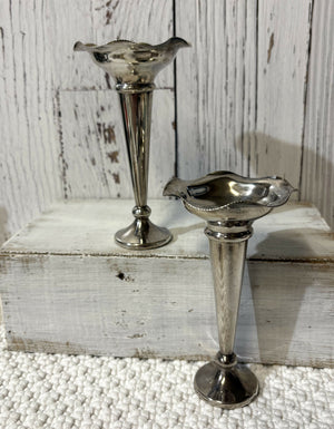 VINTAGE BUD VASES/CANDLE HOLDERS