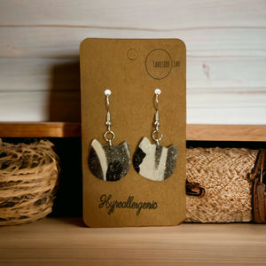 Cat Face Dangle Earrings available at 33rd St