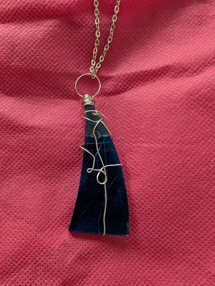 Wire wrapped necklace