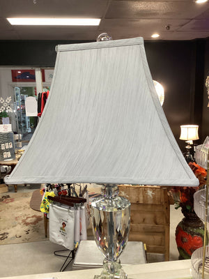 Vintage Crystal Lamp (very heavy)