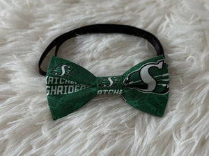 Saskatchewan Roughriders Bow Tie - Medium