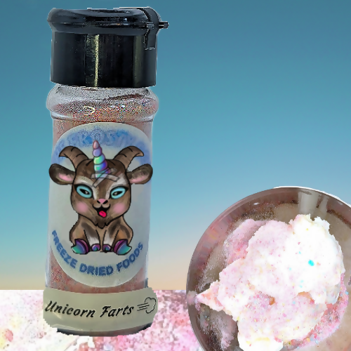 Freeze-dried Unicorn Farts available at 33rd Street location