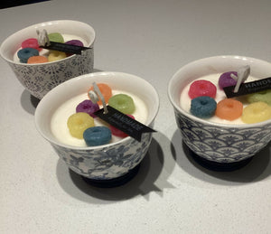Fruit Loops Candle Bowl