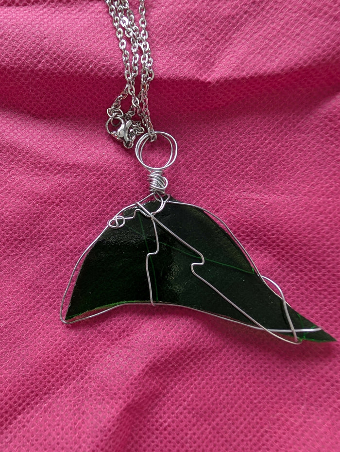 Wire wrapped necklace