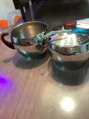 Vintage GH Cream & Sugar Set