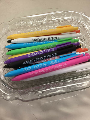 Sassy Pens (assorted colours and Sayings)