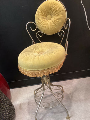 Vintage Vanity/Dressing Chair Adjustable Height