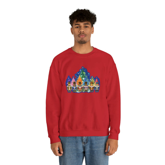 Gnome Nutcracker Unisex Heavy Blend™ Crewneck Sweatshirt