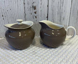 Vintage Wedgewood Cream & Sugar Set