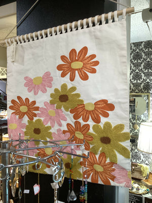 Vintage Boho Flower Floral Tapestry