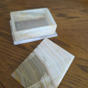 Onyx Marble Trinket Box