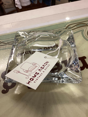 Vintage 5” Square Ashtray