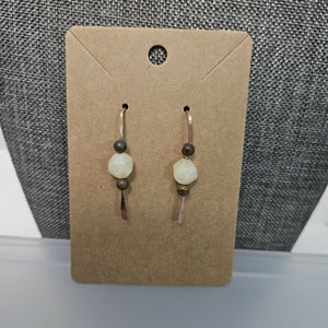 Gemstone earrings