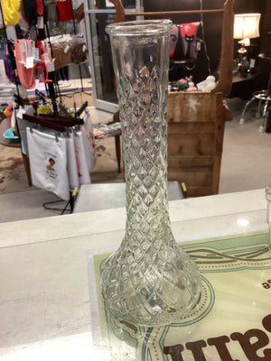 Vintage Hosier Glass Vase