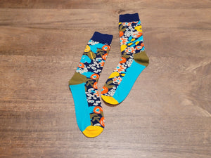 Retro Flower socks - 33rd St W