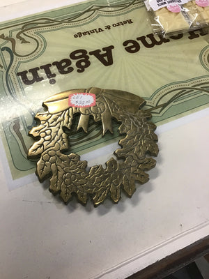Brass Wreath