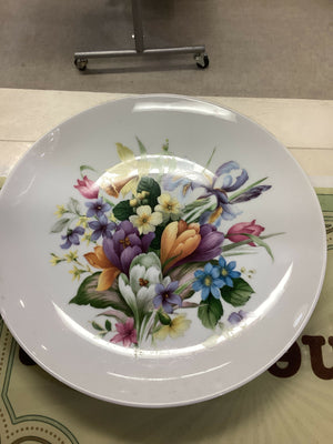 Vintage KAISER W GERMANY Spring flowers - Wall Plate