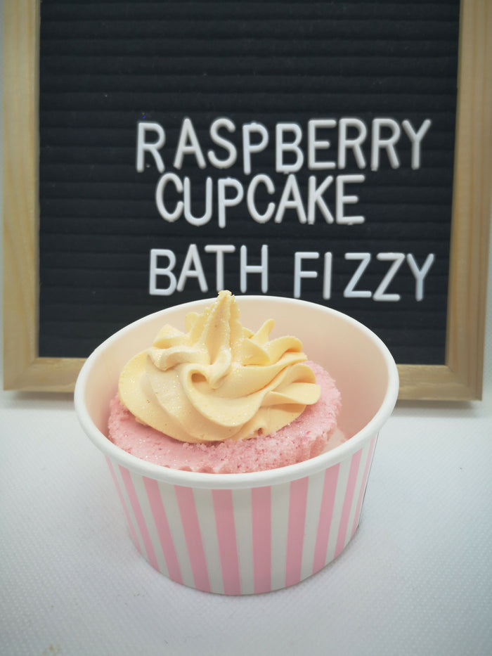 Bath Fizzy Raspberry Cupcake