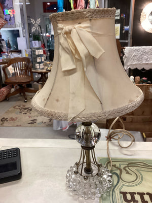 Vintage Boudoir Lamp (shade stained)