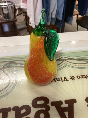 Vintage Glass Pear