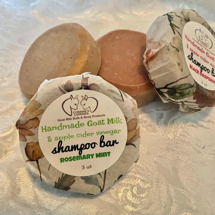 Avocado & Moroccan Clay Goat Milk Shampoo Bar