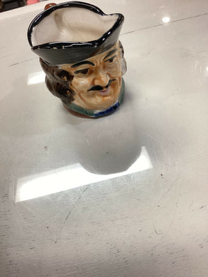 Vintage Occupied Japan made Toby style mini Mug (3”)