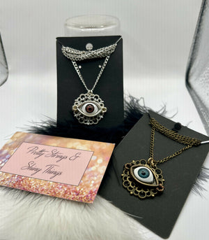 Eyeball Flnage NEcklaces