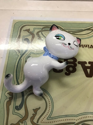 Vintage Holt Howard Cozy Kitten Wall Pocket