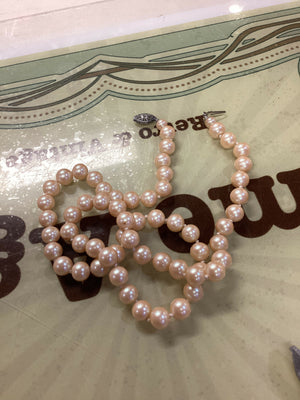 Vintage Fresh Water Pearl Necklace (Faux)