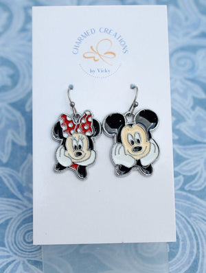 Classic Cartoon Themed Character Earrings