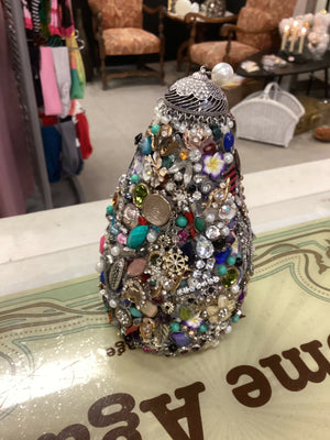 Vintage Handmade Jewelry Statue