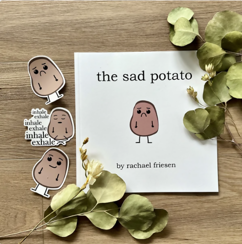 The Sad Potato - a silly rhyming book for all ages