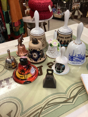 Vintage Collectible Bells Assorted