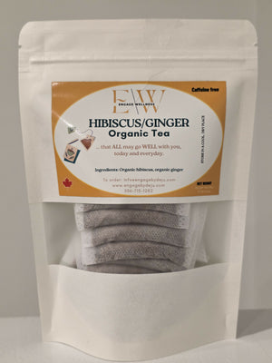 Organic Hibiscus/Ginger Tea