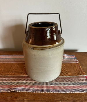Antique jam jar. Dated 1924