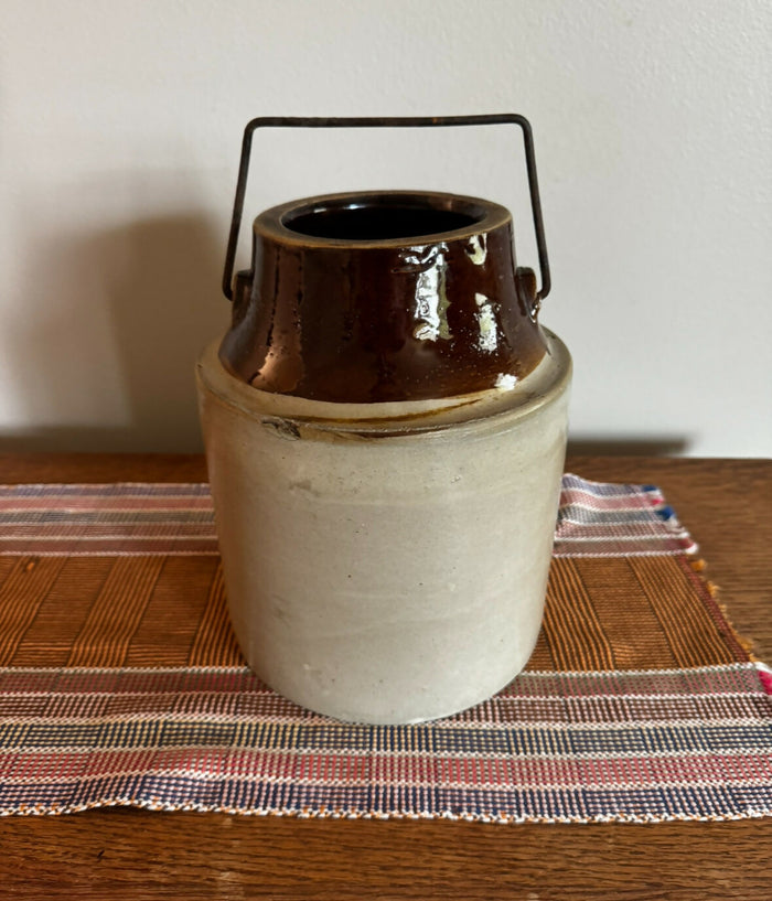 Antique jam jar. Dated 1924