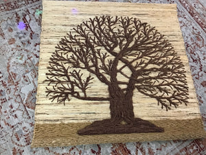 Vintage Tree if Life Tapestry (Jute)