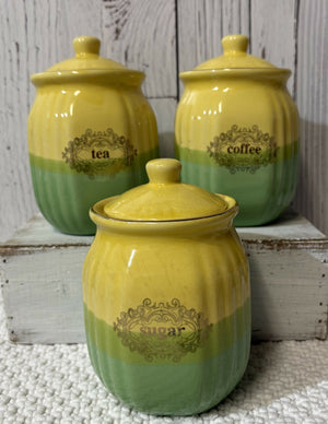 VINTAGE CANISTER SET