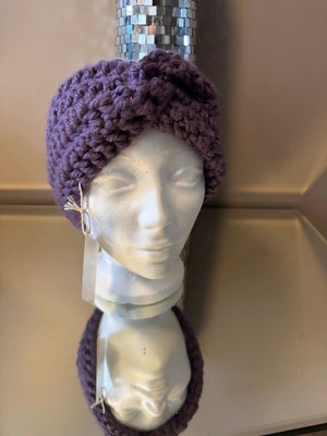 ear warmer purple