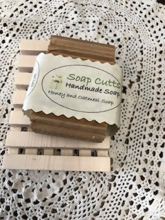 honey and oatmeal soap