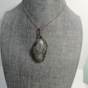 Labradorite necklace