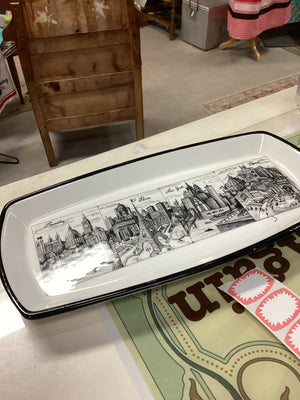 Vintage Brunelli Cities Tray