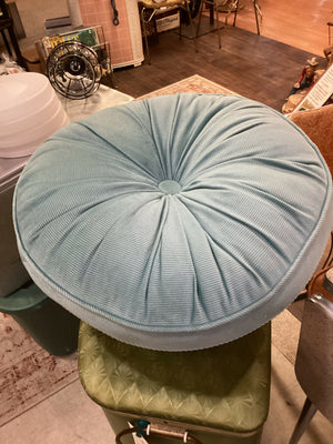 Vintage Corduroy Pillows Light Blue/Teal