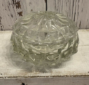 Depression Glass, Crystal Trinket Dish