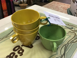 Vintage Melmac Cups Set of 4