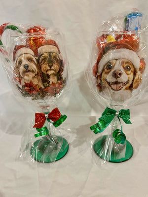 Holiday Wine Glasses (KGC41)