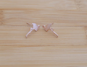 Rosegold Flamingo earrings - 33rd St W