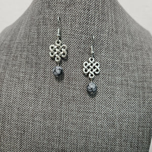 Gemstone earrings
